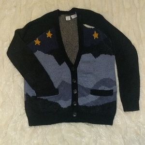 Desert Scene Pocket Cardigan